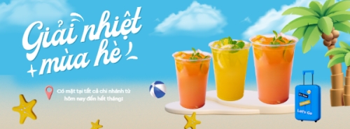 Mẫu thiết kế Ảnh bìa Facebook Nước ép, nước uống, juice, giải khát, F&B, drink, dễ thương, hiện đại,modern 1752364591