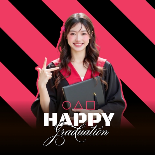 Mẫu thiết kế Ảnh đại diện Zalo Tốt nghiệp, kỉ yếu, Graduation, yearbook, sự kiện, event, giáo dục, education, squid game 1751657402