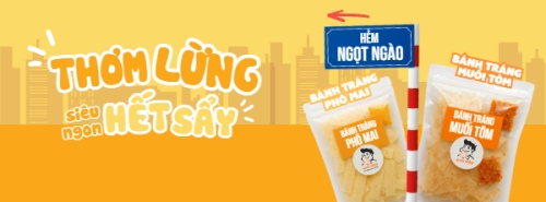 Mẫu thiết kế Ảnh bìa Facebook Bánh tráng, đồ ăn, food, thực phẩm, ẩm thực, món ăn, F&B, nhà hàng, thức ăn, dễ thương, hiện đại 1752326777