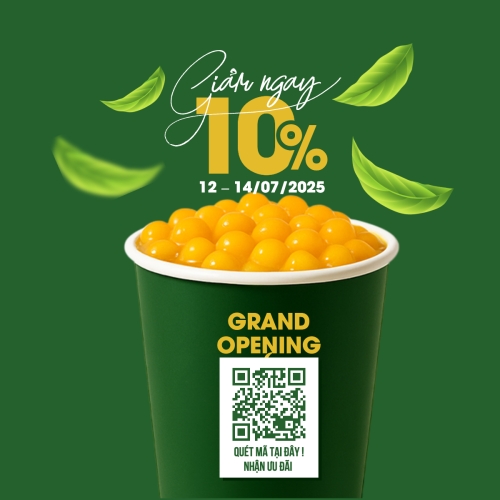 Mẫu thiết kế Nhãn dán Decal Trà sữa, milk tea, nước uống, juice, giải khát, F&B, drink, dễ thương, hiện đại 1752396438