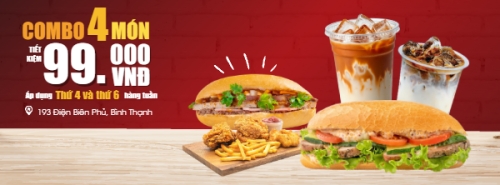 Mẫu thiết kế Ảnh bìa Facebook Bánh mì, đồ ăn, food, thực phẩm, ẩm thực, món ăn, F&B, thức ăn, hiện đại, sang trọng, modern 1752326777
