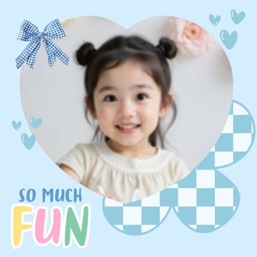 Mẫu thiết kế Photobook vuông Em bé, baby, kid, sinh nhật, birthday, cá nhân, personal style, sự kiện, event, dễ thương, cute 1759886001