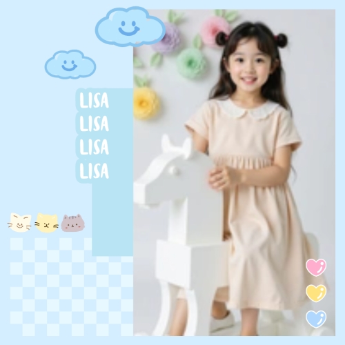 Mẫu thiết kế Photobook vuông Em bé, baby, kid, sinh nhật, birthday, cá nhân, personal style, sự kiện, event, dễ thương, cute 1759886001