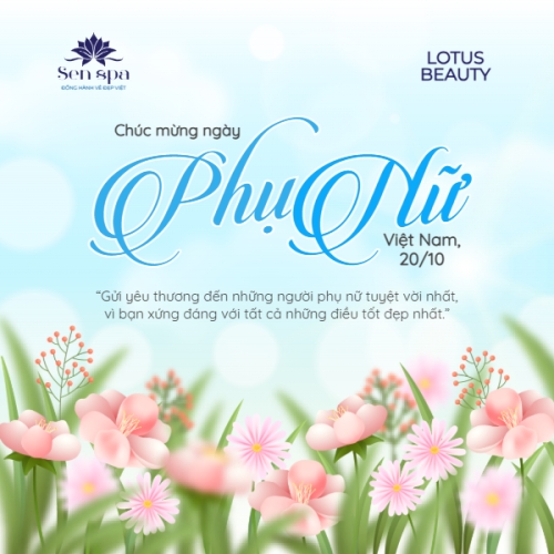 Mẫu thiết kế Bài đăng Facebook (vuông) 20/10, Ngày phụ nữ Việt Nam, Vietnamese Women's Day, phụ nữ, sự kiện, event, mỹ phẩm, làm đẹp, beauty, hiện đại, modern, hoa lá 1760221880