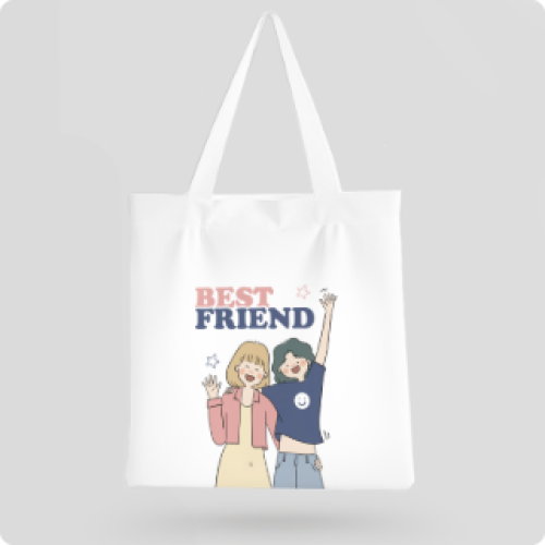 Mẫu thiết kế Túi canvas Trending, hot, viral, xu hướng, thịnh hành, bạn bè, tình yêu, love 1759530448