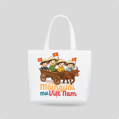 Mẫu thiết kế Túi canvas 2/9, Quốc Khánh, lễ hội, Việt Nam, gia đình, family, sự kiện, event, dễ thương, cute 1759530021