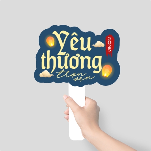 Mẫu thiết kế Hashtag cầm tay Trung thu, Tết Đoàn Viên, mid-autumn festival, sự kiện, event, dễ thương, cute, chibi, hoạt hình, cartoon 1759355726