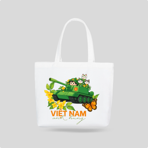 Mẫu thiết kế Túi canvas 2/9, Quốc Khánh, lễ hội, Việt Nam, hội nhóm, team, tập thể, sự kiện, event, dễ thương, cute 1759530063