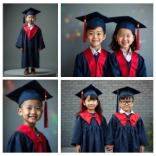 Mẫu thiết kế Photobook vuông Học sinh, tiểu học, kỷ yếu, tốt nghiệp, graduation, mầm non, hội nhóm, cá nhân 1759895144