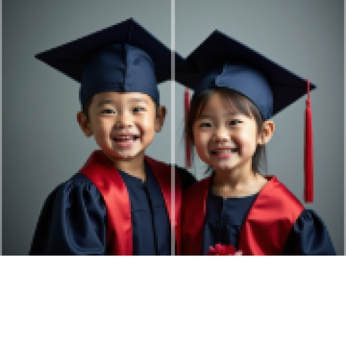 Mẫu thiết kế Photobook vuông Học sinh, tiểu học, kỷ yếu, tốt nghiệp, graduation, mầm non, hội nhóm, cá nhân 1759895144