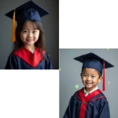 Mẫu thiết kế Photobook vuông Học sinh, tiểu học, kỷ yếu, tốt nghiệp, graduation, mầm non, hội nhóm, cá nhân 1759895144