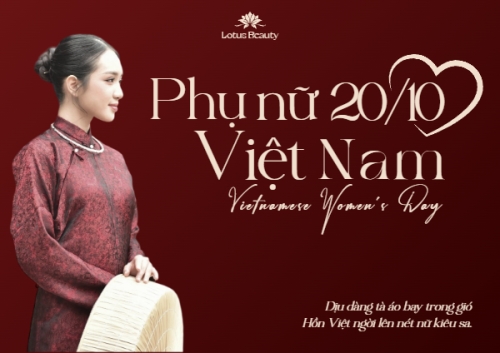 Mẫu thiết kế Thiệp chúc mừng 20/10, Ngày phụ nữ Việt Nam, Vietnamese Women's Day, phụ nữ, sự kiện, event, mỹ phẩm, làm đẹp, beauty, hiện đại, modern 1760066835