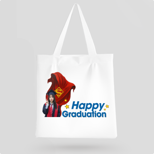 Mẫu thiết kế Túi canvas Tốt nghiệp, graduation, cá nhân, nhân vật, personal style, signature, superman 1759894614