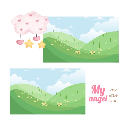 Mẫu thiết kế Photobook vuông Em bé, baby, kid, sinh nhật, birthday, cá nhân, personal style, sự kiện, event, dễ thương, cute 1759885999
