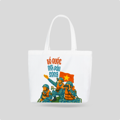 Mẫu thiết kế Túi canvas 2/9, Quốc Khánh, lễ hội, Việt Nam, hội nhóm, team, tập thể, sự kiện, event, dễ thương, cute 1759530063