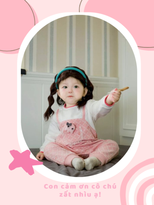 Mẫu thiết kế Bộ Ảnh Polaroid Baby, em bé, trừu tượng, dễ thương, cute 1759895644