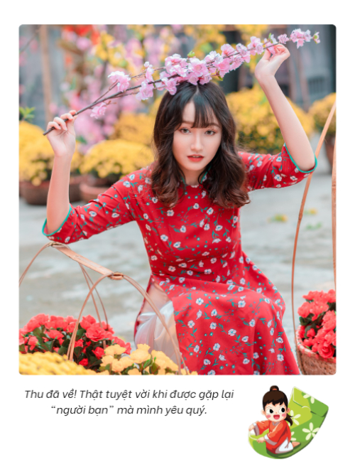 Mẫu thiết kế Bộ Ảnh Polaroid Tết, xuân, dễ thương, cute, thuần Việt, đơn giản 1759895645