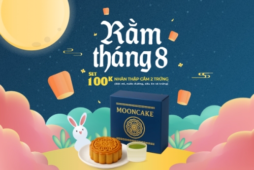 Mẫu thiết kế Banner Facebook ngang Trung thu, Tết Đoàn Viên, mid-autumn festival, sự kiện, event, lễ hội, festival, ẩm thực, food, bánh trung thu, cute, dễ thương 1760231637