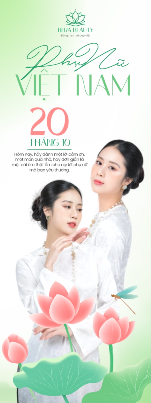 Mẫu thiết kế Standee 20/10, Ngày phụ nữ Việt Nam, Vietnamese Women's Day, phụ nữ, sự kiện, event, mỹ phẩm, làm đẹp, beauty, hiện đại, modern 1760224280