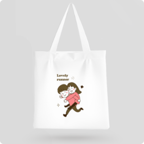 Mẫu thiết kế Túi canvas Tình yêu, love, cặp đôi, couple, cá nhân 1759530448
