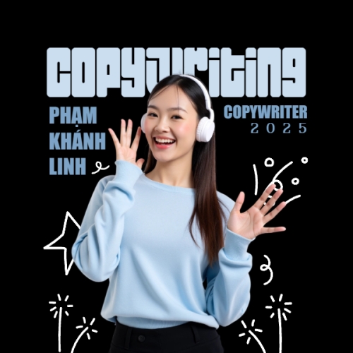 Mẫu thiết kế Ảnh đại diện Zalo Copywriter, người viết quảng cáo, truyền thông, finance, văn phòng, office, dễ thương, cute 1761445679