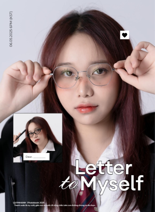 Mẫu thiết kế Photobook dọc Cá nhân, nhân vật, personal style, signature, kỷ yếu
