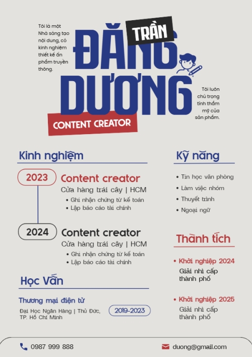 Mẫu thiết kế Hồ sơ xin việc Content creator, sáng tạo nội dung, xây dựng, build, nội thất, bất động sản, interior, real estate, hiện đại, modern 1760220704