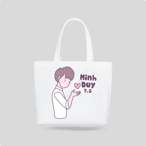 Mẫu thiết kế Túi canvas Couple, cặp đôi, người yêu, lover, tình yêu, love, đơn giản, simple, cute, dễ thương 1759885750