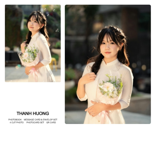 Mẫu thiết kế Photobook vuông Cá nhân, nhân vật, personal style, signature, kỷ yếu, tốt nghiệp, graduation 1759895038