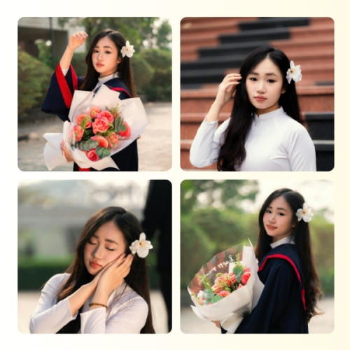 Mẫu thiết kế Photobook vuông Cá nhân, nhân vật, personal style, signature, kỷ yếu, tốt nghiệp, graduation 1759895038
