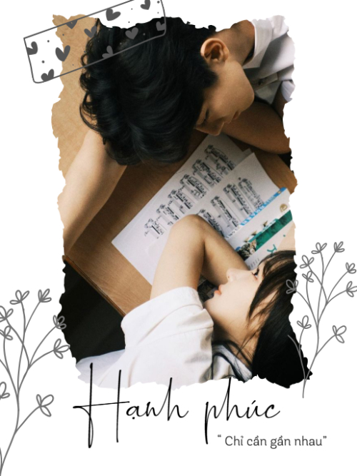 Mẫu thiết kế Bộ Ảnh Polaroid Thanh xuân, couple, tình yêu, love, hoa lá, đơn giản, hiện đại 1759886812