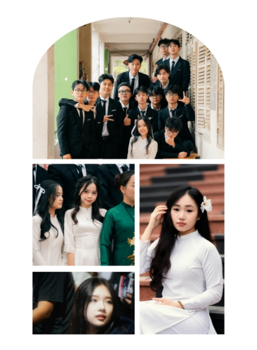 Mẫu thiết kế Photobook dọc Tốt nghiệp, graduation, kỷ yếu , Cá nhân, hội nhóm, team 1759895580