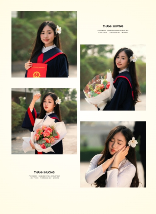 Mẫu thiết kế Photobook dọc Tốt nghiệp, graduation, kỷ yếu , Cá nhân, hội nhóm, team 1759895522