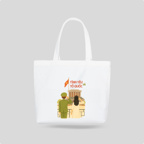 Mẫu thiết kế Túi canvas 2/9, Quốc Khánh, lễ hội, Việt Nam, tình yêu, love, cặp đôi, couple, sự kiện, event, dễ thương, cute 1759530202
