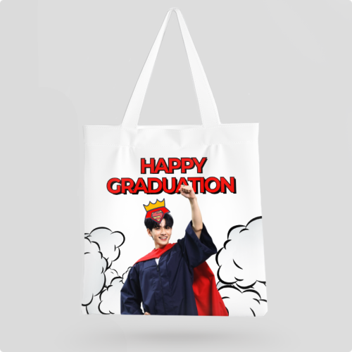 Mẫu thiết kế Túi canvas Tốt nghiệp, graduation, cá nhân, nhân vật, personal style, signature, superman 1759536367