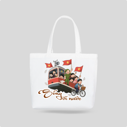 Mẫu thiết kế Túi canvas 2/9, Quốc Khánh, lễ hội, Việt Nam, hội nhóm, team, tập thể, sự kiện, event, dễ thương, cute 1759530063