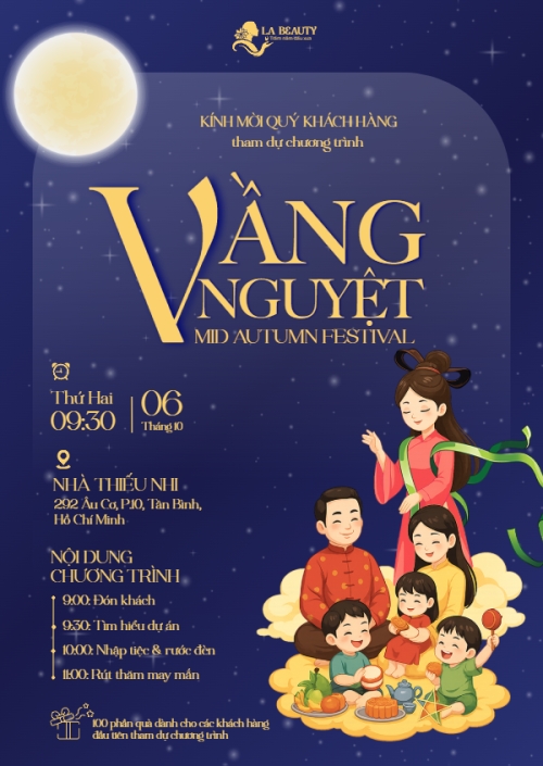 Mẫu thiết kế Thư mời Trung thu, Tết Đoàn Viên, mid-autumn festival, sự kiện, event, dễ thương, cute, chibi, hoạt hình, cartoon 1761412982