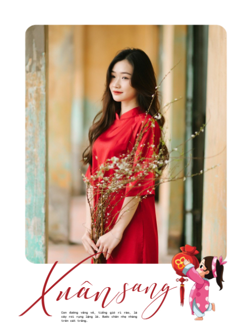 Mẫu thiết kế Bộ Ảnh Polaroid Tết, Tết 2025, Xuân, đơn giản, dễ thương, cute 1759886418
