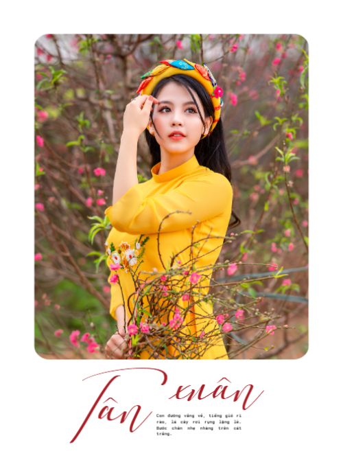 Mẫu thiết kế Bộ Ảnh Polaroid Tết, Tết 2025, Xuân, đơn giản, dễ thương, cute 1759895644