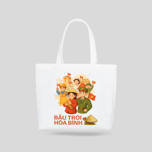 Mẫu thiết kế Túi canvas 2/9, Quốc Khánh, lễ hội, Việt Nam, cá nhân, personal style, sự kiện, event, dễ thương, cute 1759530021