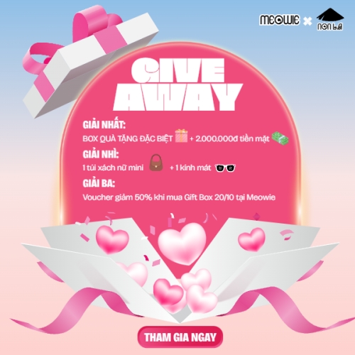 Mẫu thiết kế Bài đăng Facebook (vuông) 20/10, Ngày phụ nữ Việt Nam, Vietnamese Women's Day, phụ nữ, give away, sự kiện, event, dễ thương, cute, chibi, hoạt hình, cartoon 1760230861