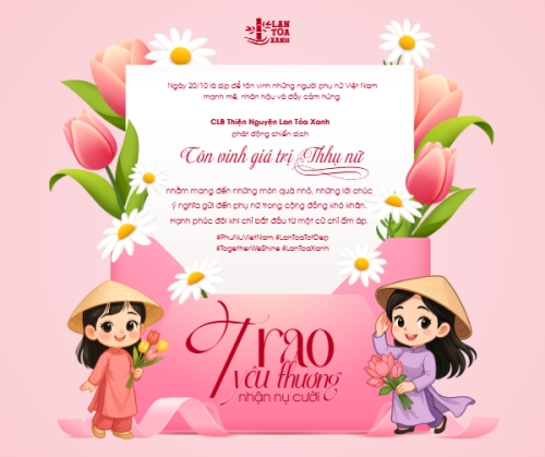 Mẫu thiết kế Bài đăng Facebook (ngang) 20/10, Ngày phụ nữ Việt Nam, Vietnamese Women's Day, phụ nữ, , sự kiện, event, dễ thương, cute, chibi, hoạt hình, cartoon 1760221950