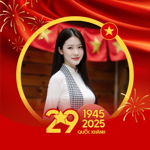 Mẫu thiết kế Ảnh đại diện Zalo 2/9, Quốc Khánh, lễ hội, Việt Nam,sự kiện, event, hiện đại, modern, sang trọng 1761445683