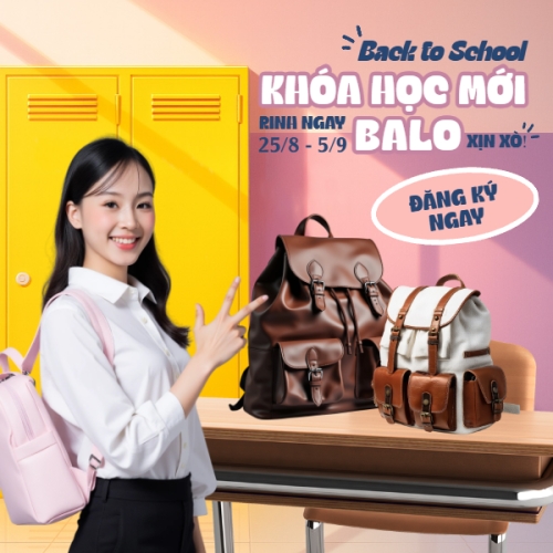 Mẫu thiết kế Bài đăng Facebook (vuông) Tựu trường, đến trường, nhập học, giáo dục, education, school, trường học, thời trang, fashion, hiện đại, modern 1760222053