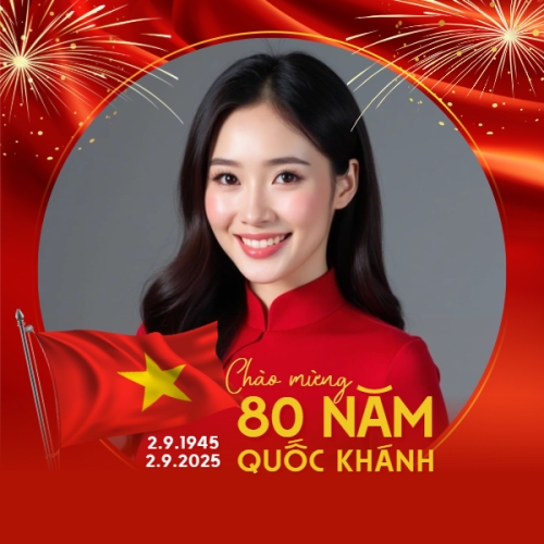 Mẫu thiết kế Ảnh đại diện Zalo 2/9, Quốc Khánh, lễ hội, Việt Nam,sự kiện, event, hiện đại, modern, sang trọng 1761445683
