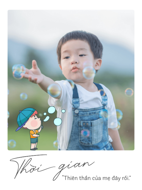 Mẫu thiết kế Bộ Ảnh Polaroid Dễ thương, cute, em bé, baby, trẻ em 1759895224