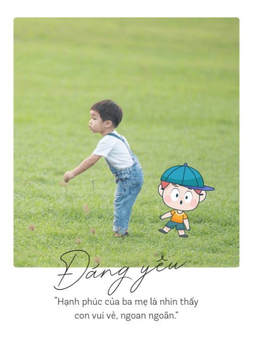 Mẫu thiết kế Bộ Ảnh Polaroid Dễ thương, cute, em bé, baby, trẻ em 1759895224