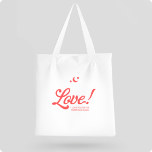 Mẫu thiết kế Túi canvas Trending, hot, viral, xu hướng, thịnh hành, love, tình yêu 1759530448
