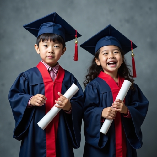 Mẫu thiết kế Photobook vuông Học sinh, tiểu học, kỷ yếu, tốt nghiệp, graduation, mầm non, hội nhóm, cá nhân 1759894966