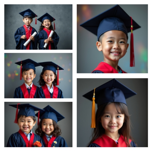 Mẫu thiết kế Photobook vuông Học sinh, tiểu học, kỷ yếu, tốt nghiệp, graduation, mầm non, hội nhóm, cá nhân 1759894966